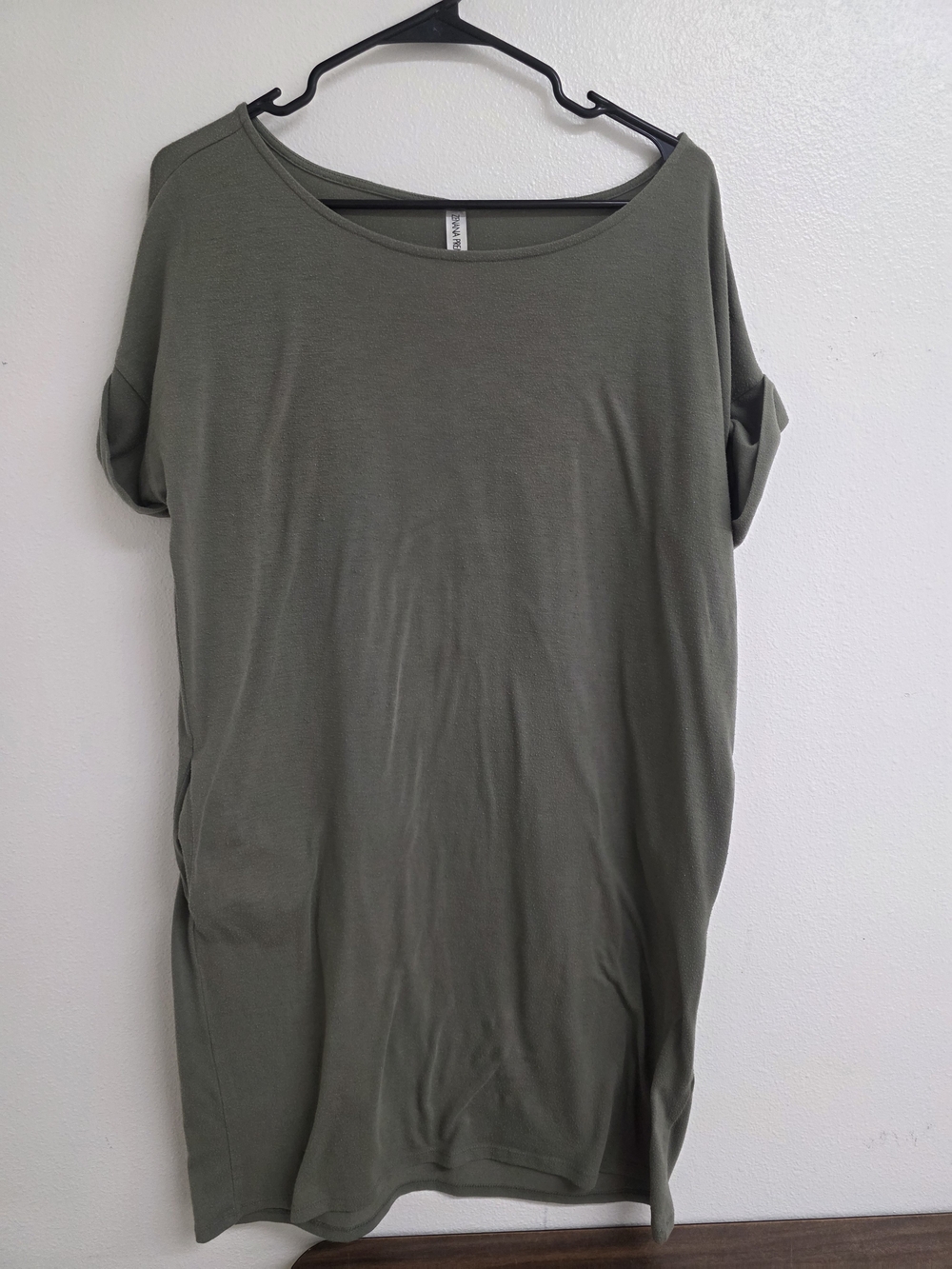 Zenana Outfitters Olive Green Tunic Top (0684)